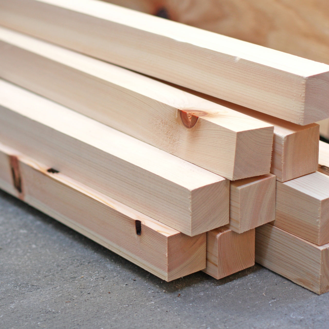 値下げ12/27迄　ヒノキ 東農檜 1976×389×19 角材 材木 木材 新品 プレーナー木取済